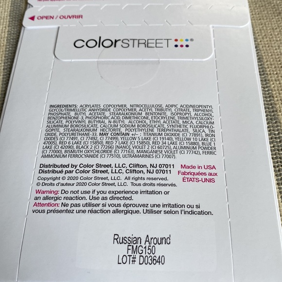 Colorstreet Russian Around - Picture 3 of 3